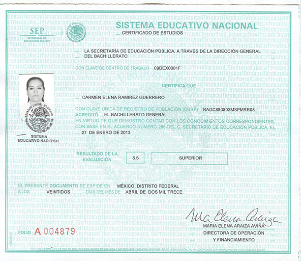 Lista 102+ Foto como es un certificado de prepa en linea Actualizar