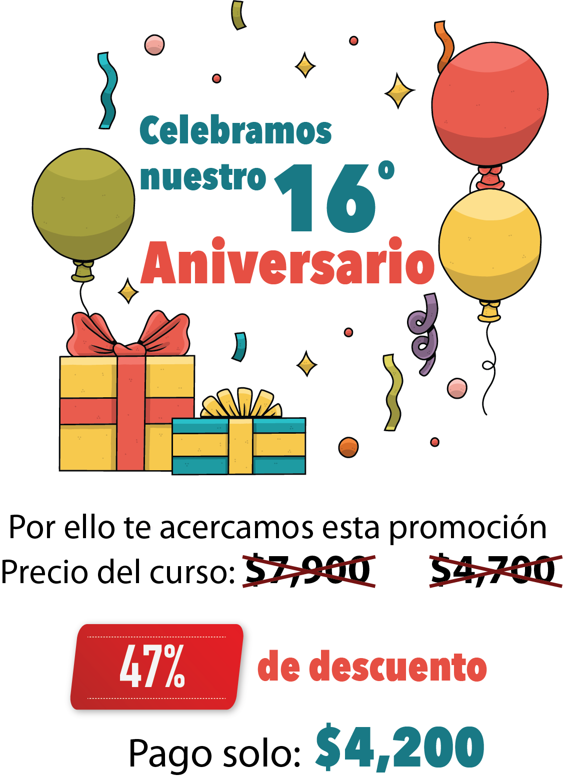 Promocion 16 aniversario